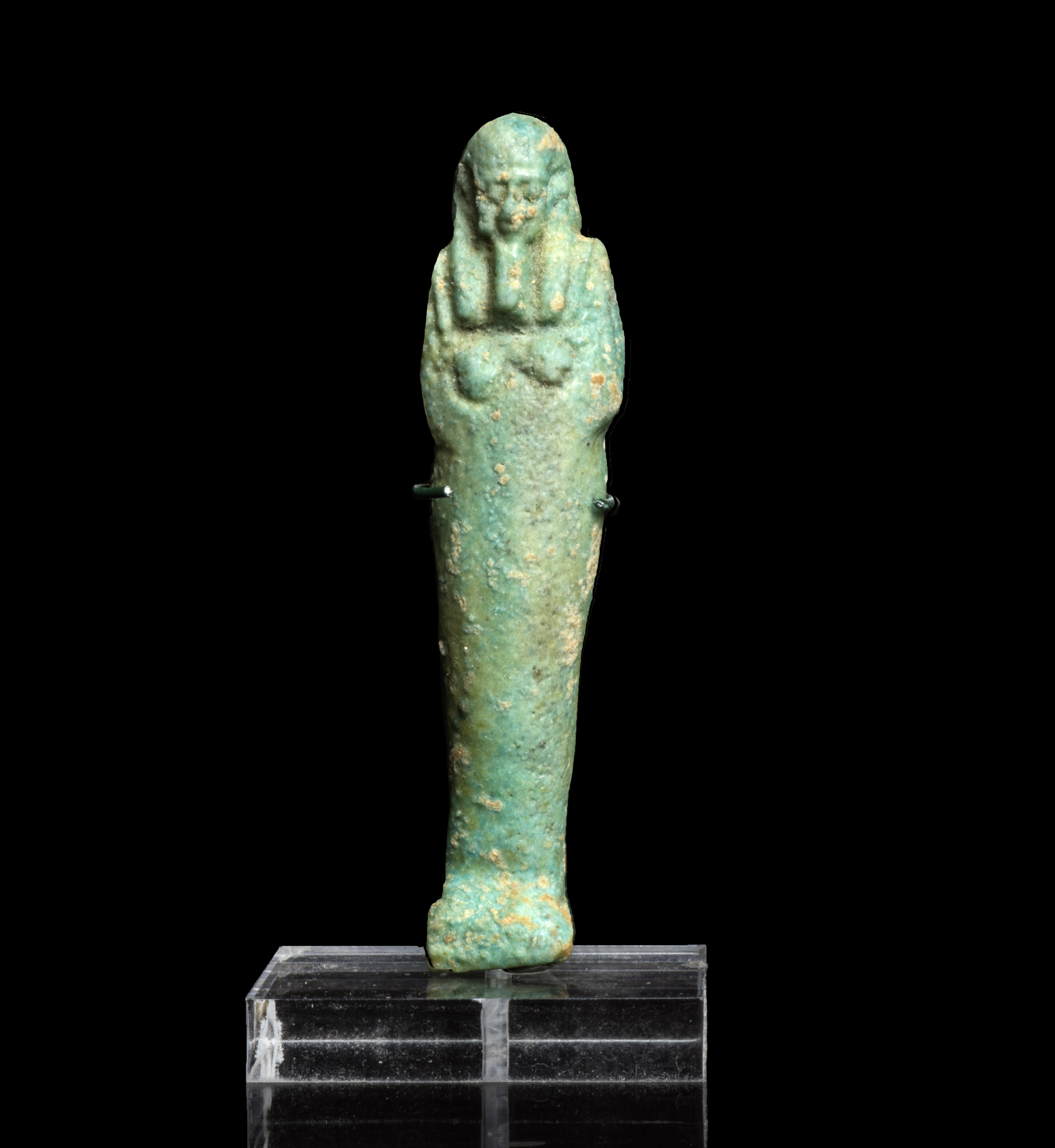 Ancient Egyptian faience shabti 4th-1st century BC Antiquities